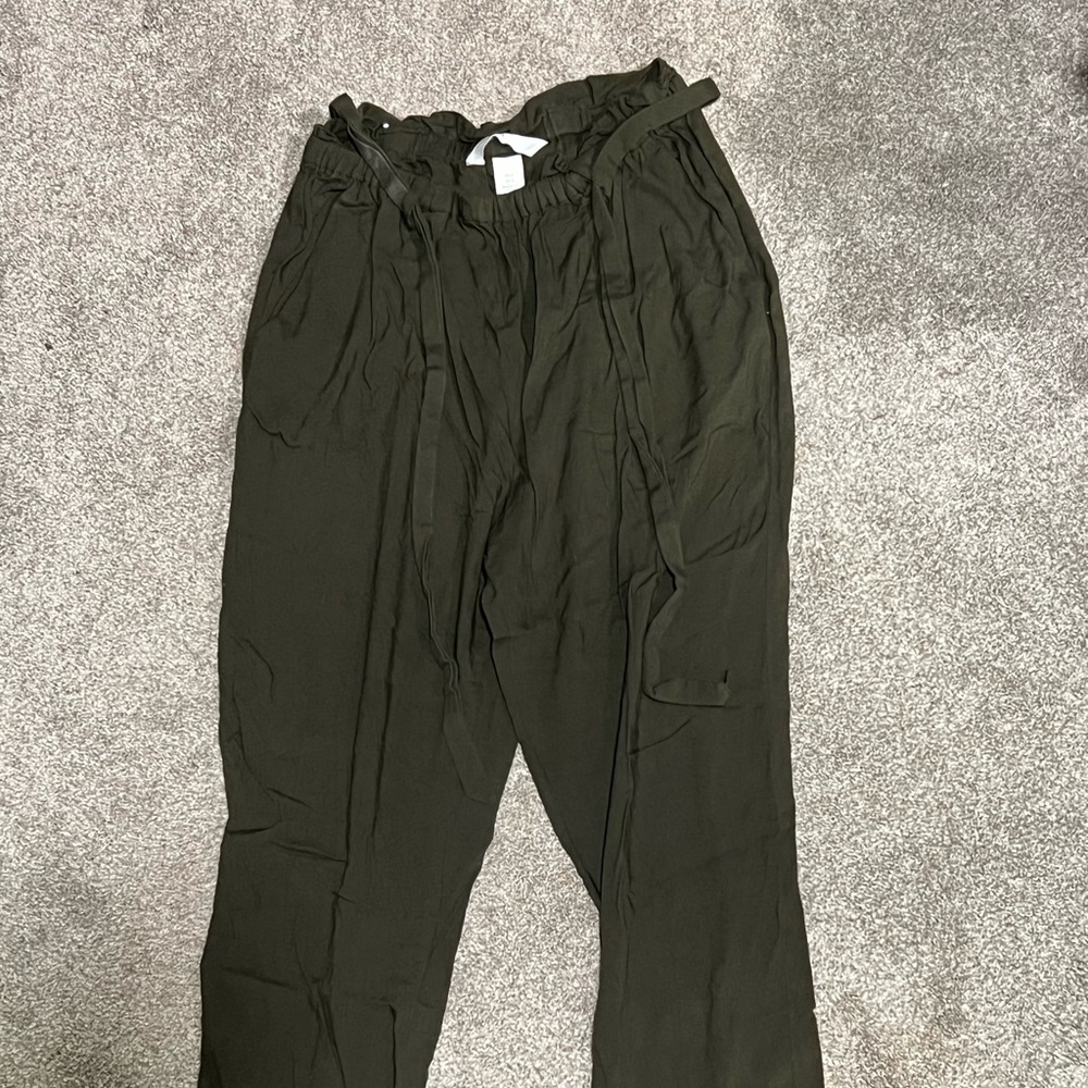 H&M paper bag pants